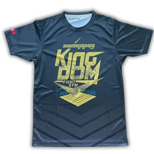 T-shirt KFG1: Black/Yellow